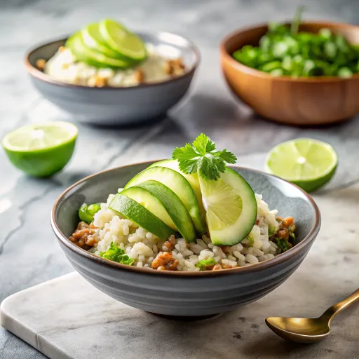Nasi Gandum Panggang dengan Saus Alpukat